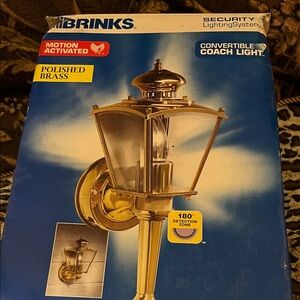 Brinks Gold Coach Lantern